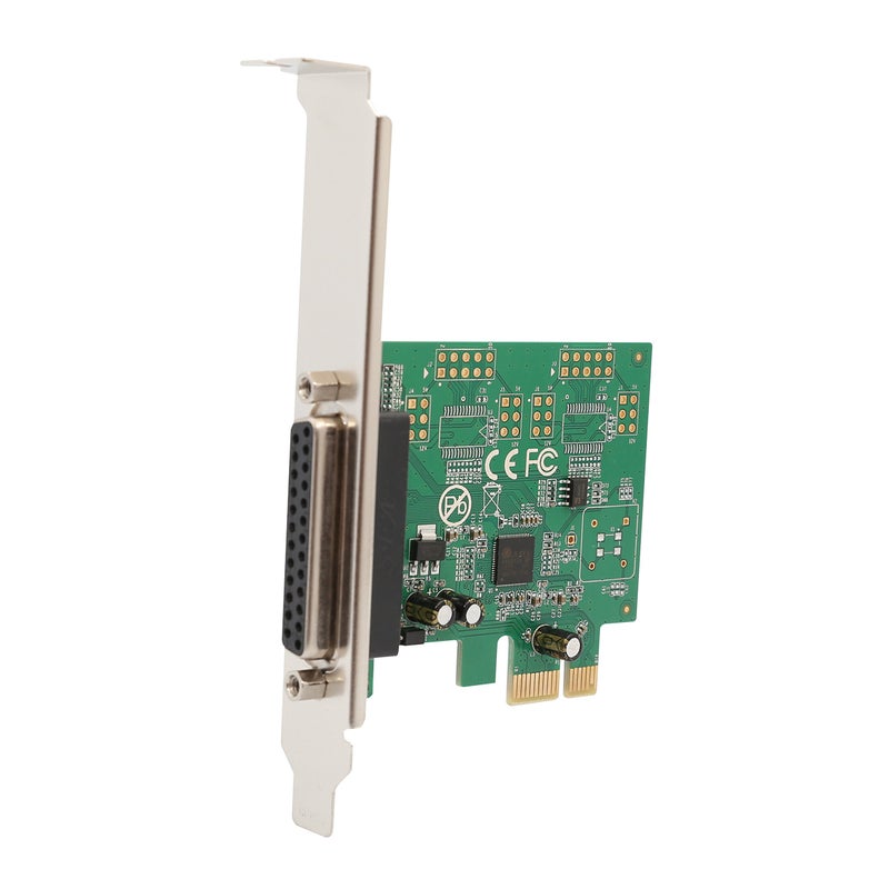 Syba 1 Port Parallel DB25 LPT Printer PCIe x1 with Low Bracket, Support SPP / PS2 / EPP/ECP Modes and Centronics Interface SI-PEX10011 - Image 2
